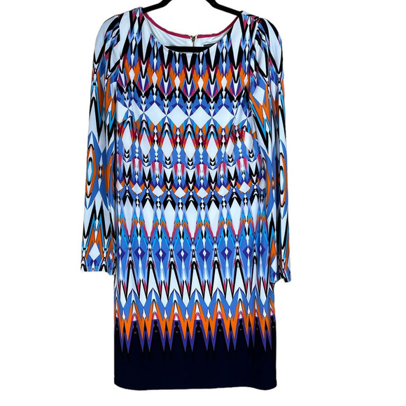 Vince Camuto Dress, Long Sleeve, Multi-Color - Picture 1 of 6
